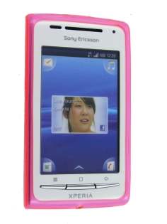 TPU Gel Case for Sony Ericsson XPERIA X8 - Pink