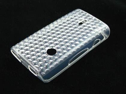 TPU Gel Case for Sony Ericsson XPERIA X8 - Clear