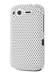 HTC Desire S Slim Mesh Case - White