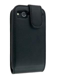 HTC Desire S Synthetic Leather Flip Case - Black HTC Desire S Synthetic Leather Flip Case - Black