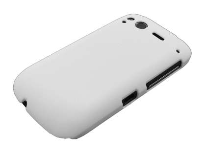 HTC Desire S UltraTough Rubberised Slim Case - White