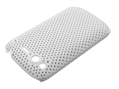 HTC Desire S Slim Mesh Case - White