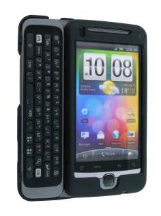 UltraTough Rubberised Slim Case for HTC Desire Z - Classic Black