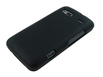 UltraTough Rubberised Slim Case for HTC Desire Z - Classic Black