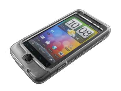 TPU Gel Case for HTC Desire Z - Clear