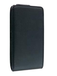 Synthetic Leather Flip Case for Nokia E7 - Black