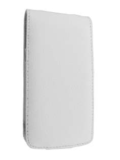 Synthetic Leather Flip Case for Sony Ericsson XPERIA Arc/Arc S - White