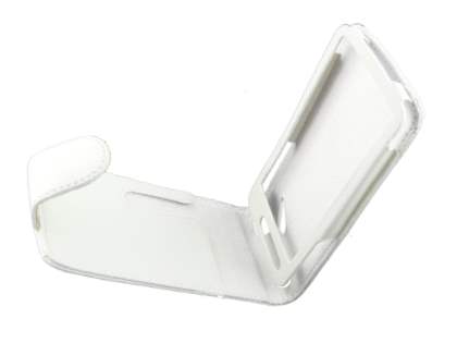 Synthetic Leather Flip Case for Sony Ericsson XPERIA Arc/Arc S - White