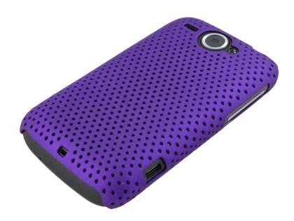 HTC Wildfire G8 Mesh Case - Purple