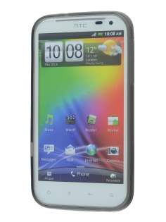 HTC Sensation XL Dual-Design Case - Grey/Frosted Grey