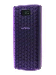 TPU Gel Case for Nokia X3-02 - Diamond Purple