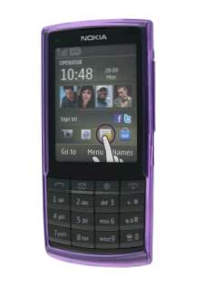 TPU Gel Case for Nokia X3-02 - Diamond Purple
