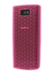 TPU Gel Case for Nokia X3-02 - Diamond Pink