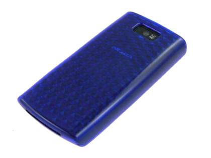 TPU Gel Case for Nokia X3-02 - Diamond Blue