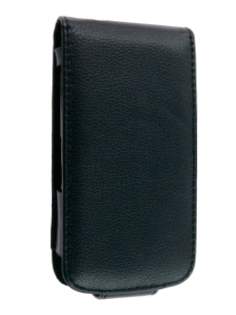 Synthetic Leather Flip Case for HTC Desire S - Black