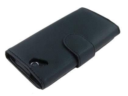 Sony Ericsson XPERIA Arc/Arc S Wallet Case - Black