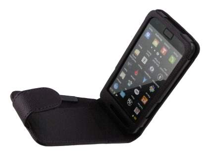 Samsung I9100 Galaxy S2 Synthetic Leather Flip Case - Dark Purple