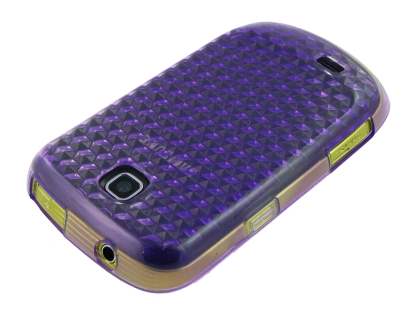 TPU Gel Case for Samsung Galaxy Mini S5570 - Purple