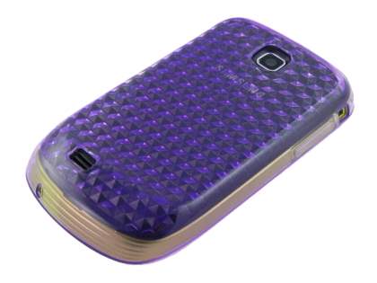 TPU Gel Case for Samsung Galaxy Mini S5570 - Purple