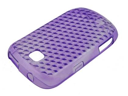 TPU Gel Case for Samsung Galaxy Mini S5570 - Purple