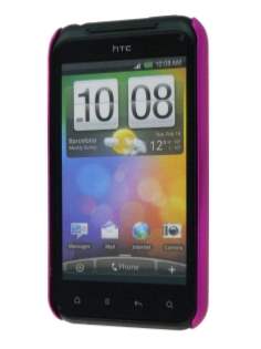 HTC Incredible S UltraTough Rubberised Slim Case - Hot Pink