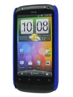 HTC Desire S UltraTough Rubberised Slim Case - Blue