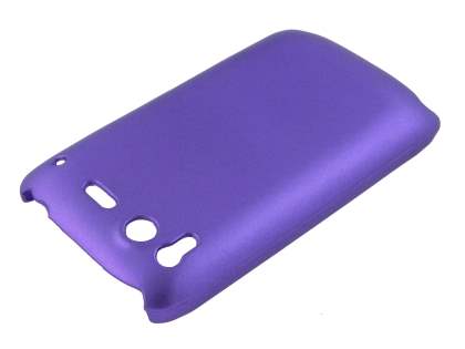 HTC Desire S UltraTough Rubberised Slim Case - Purple