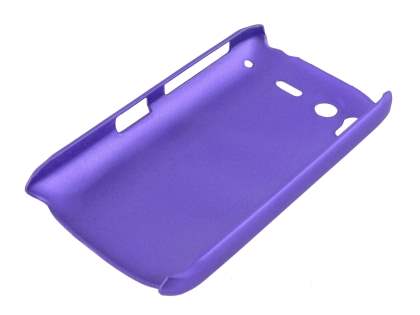 HTC Desire S UltraTough Rubberised Slim Case - Purple