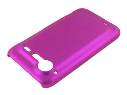 HTC Incredible S UltraTough Rubberised Slim Case - Hot Pink