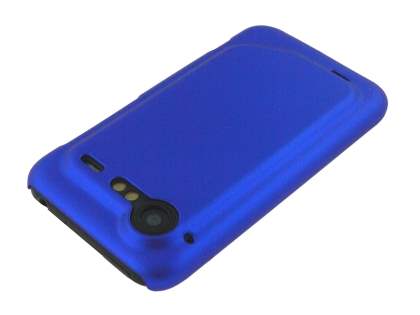 HTC Incredible S UltraTough Rubberised Slim Case - Blue