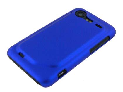HTC Incredible S UltraTough Rubberised Slim Case - Blue