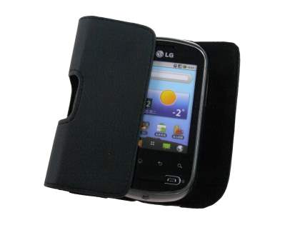 LG Optimus Me P350 Synthetic Leather Belt Pouch