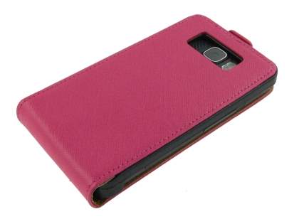 Synthetic Leather Flip Case for HTC Touch HD2 - Pink