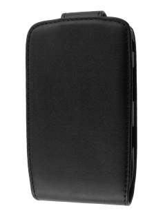 Synthetic Leather Flip Case for BlackBerry Torch 9810/9800 - Black
