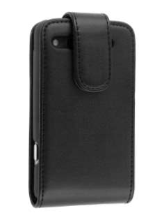 HTC Salsa Synthetic Leather Flip Case - Black HTC Salsa Synthetic Leather Flip Case - Black