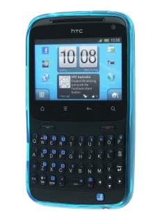 TPU Gel Case for HTC ChaCha - Diamond Blue
