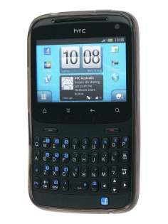 TPU Gel Case for HTC ChaCha - Diamond Grey