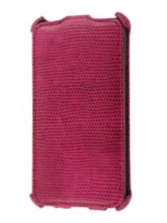 Samsung I9100 Galaxy S2 Slim Synthetic Leather Flip Case - Hot Pink