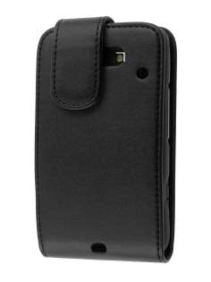 Synthetic Leather Flip Case for HTC ChaCha - Black Synthetic Leather Flip Case for HTC ChaCha - Black