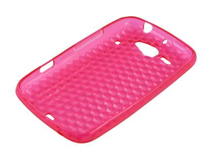 TPU Gel Case for HTC ChaCha - Diamond Pink