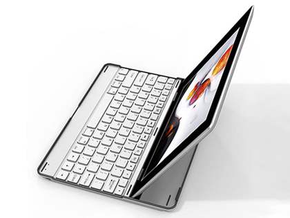 Aluminium Bluetooth Keyboard for iPad 2/3/4 - White