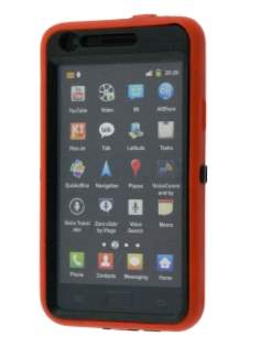 Defender Case for Samsung I9100 Galaxy S2 - Vermillion/Black