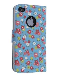 Vintage Inspired Lacquered Slim Synthetic Leather Portfolio Case for iPhone 4/4S