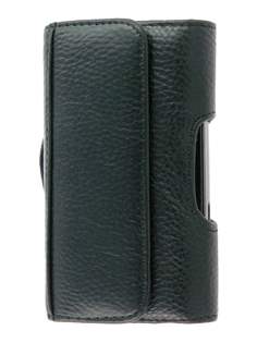 Samsung Galaxy Fit S5670 Synthetic Leather Belt Pouch - Black Belt Pouch