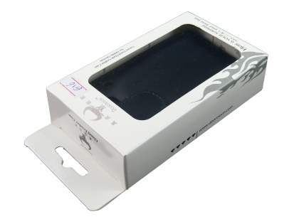 HTC ChaCha Genuine Leather Flip Case - Black