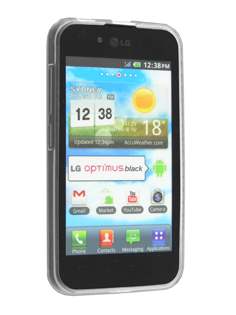 TPU Gel Case for LG Optimus Black P970 - Diamond Clear