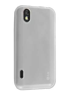 TPU Gel Case for LG Optimus Black P970 - Frosted White