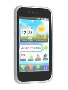 TPU Gel Case for LG Optimus Black P970 - Frosted White