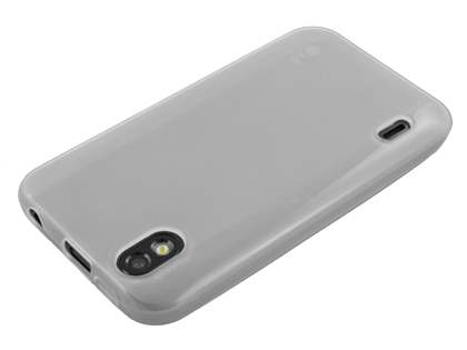 TPU Gel Case for LG Optimus Black P970 - Frosted White