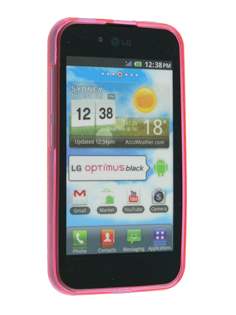 TPU Gel Case for LG Optimus Black P970 - Diamond Pink